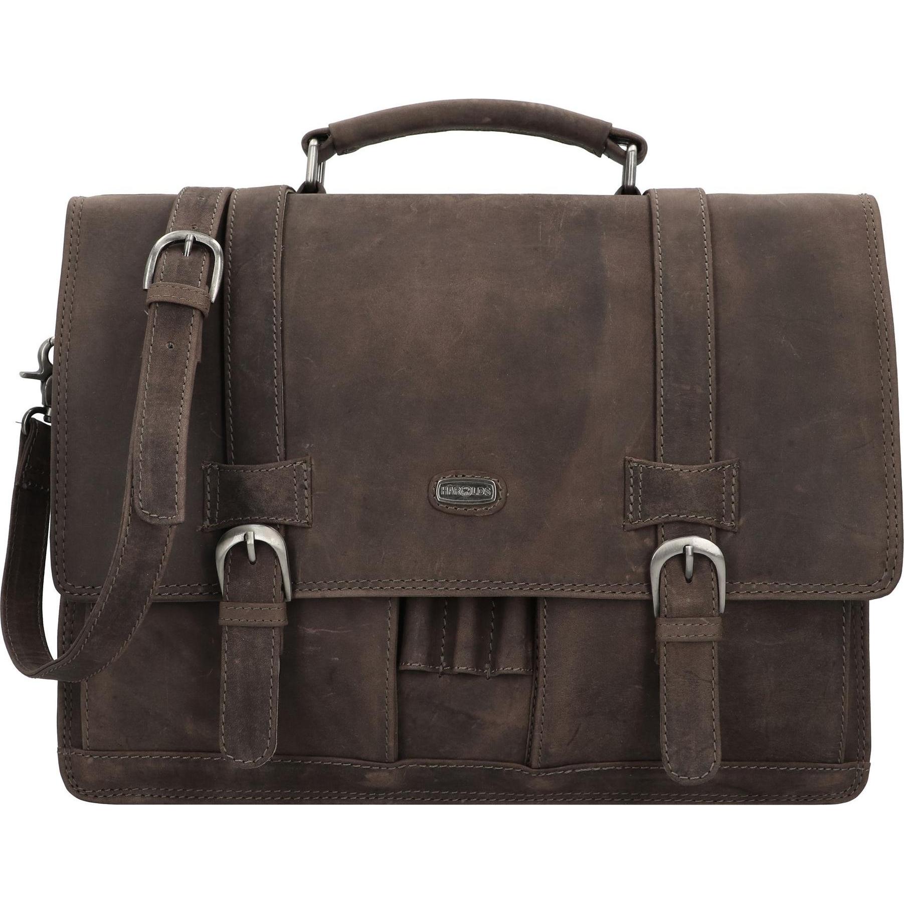 Thumbnail - Harolds, Handtasche, Antico Aktentasche II Leder 42 cm, Braun