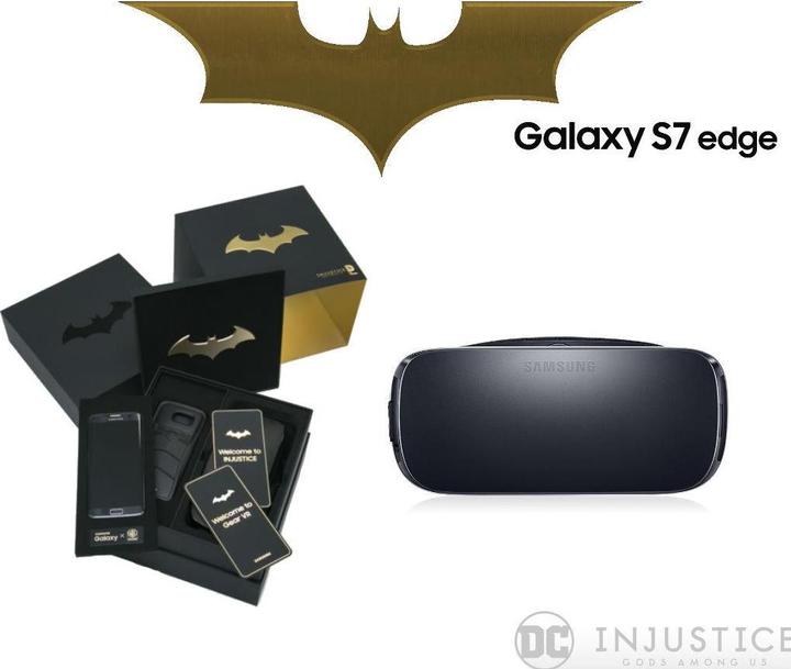 Produktbild Samsung Galaxy S7 Edge Injustice Batman Limited Edition (32 GB, Black, Black Onyx, 5.50", Single SIM, 4G)
