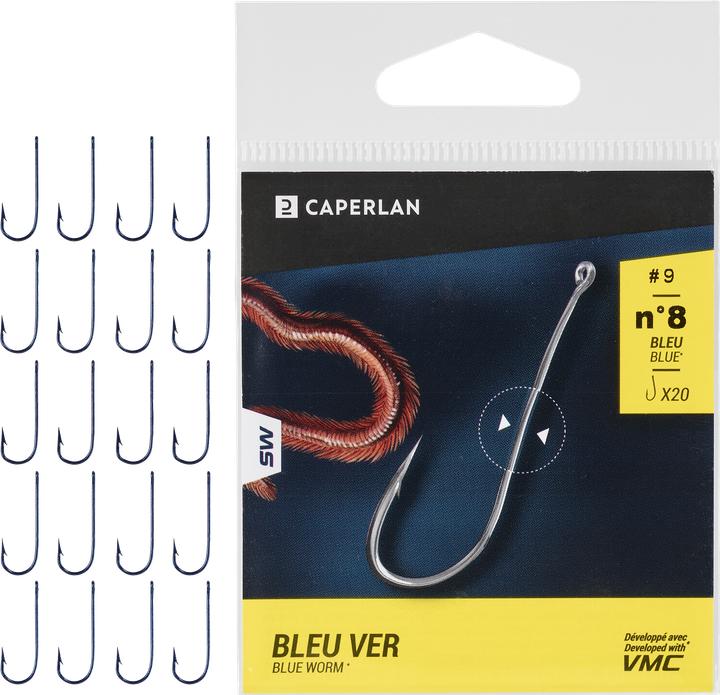 Actual product image Caperlan blue worm 150264