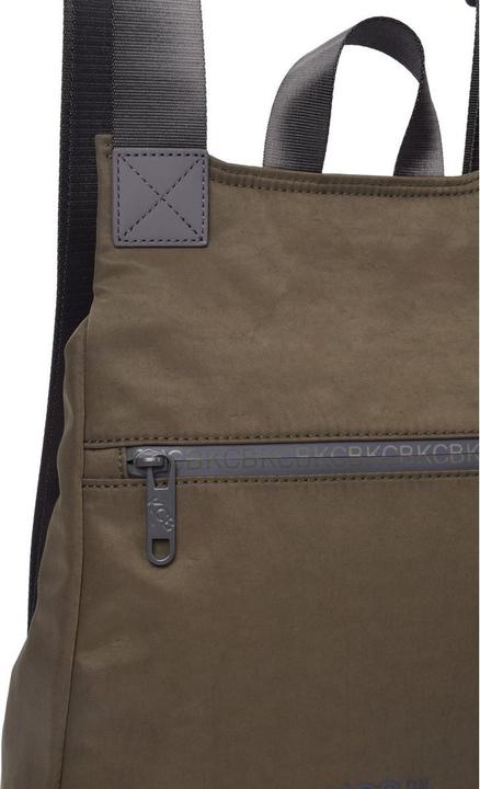 Actual product image KCB Large anti-theft backpack Shine, khaki