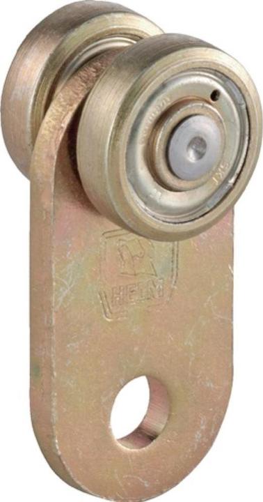 Helm Rollapparat 1111 1111 passend für Profil 100 Stahl galvanisch gelb verzinkt 30 kg