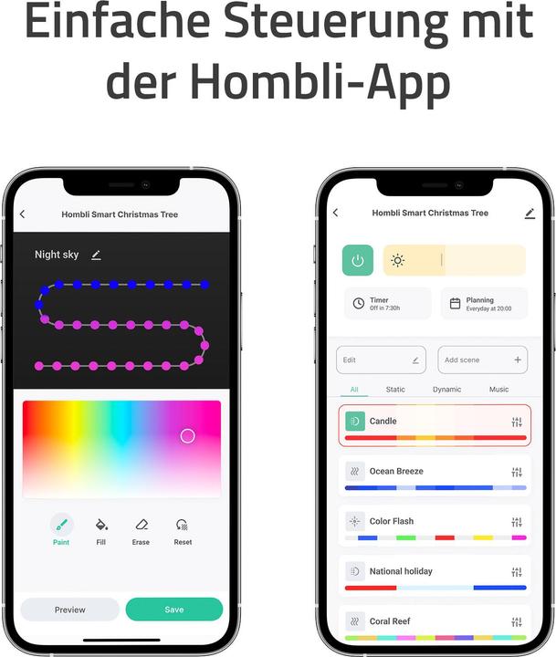 Produktbild Hombli Smart Christmas Tree 3M (EU)