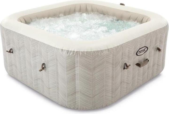 Intex Chevron Deluxe Square Bubble Spa Set (4 pers.)