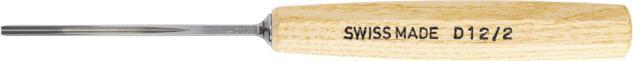 Bastlermeissel gerade Geissfuss Stich D12 2 mm (2 mm)