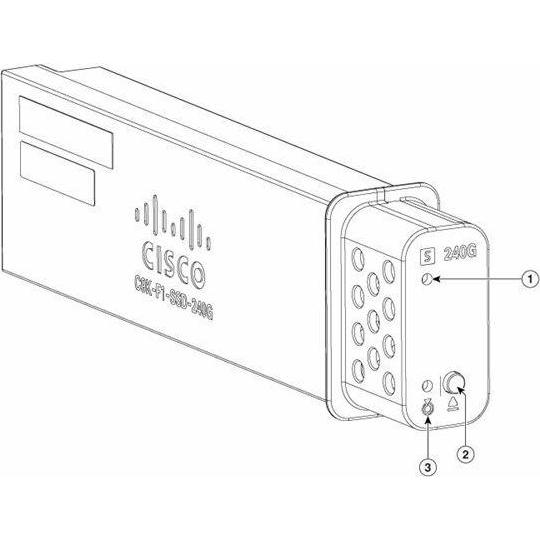 Cisco SSD - 240 GB - Hot-Swap - USB 3. (240 GB), SSD