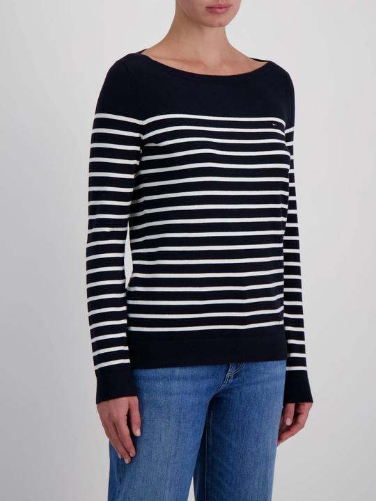 Produktbild Tommy Hilfiger Strickpullover Blau gestreift (XS)