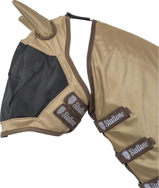 Actual product image Stallone Summer Guard fly mask