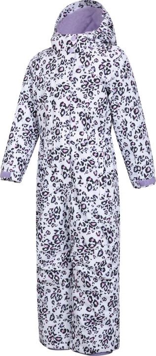 Actual product image Mountain Warehouse Childrens/Kids Cloud Leopard Print Snowsuit (104)