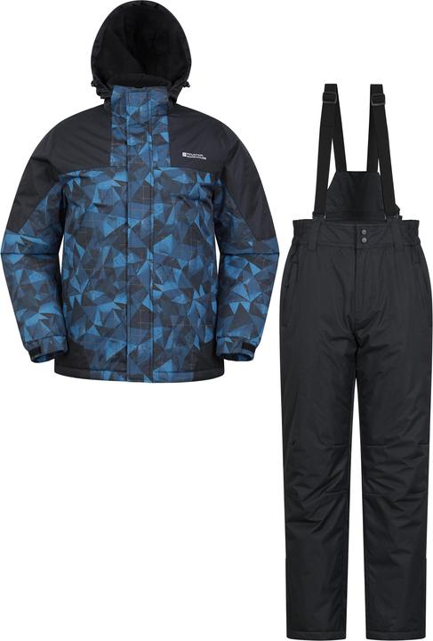 Actual product image Mountain Warehouse Mens Camo Ski Jacket & Trousers (XL)