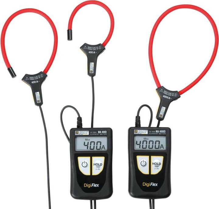 Actual product image Chauvin Arnoux Current clamp, hand multimeter di (CAT IV 600V)