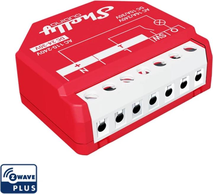 Actual product image Shelly Qubino Wave 1PM (Switch actuator)
