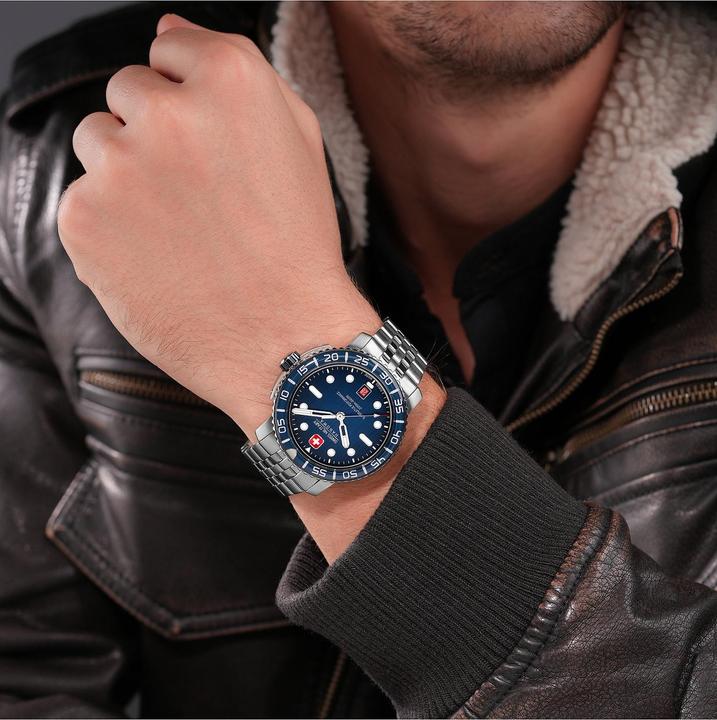 Produktbild Swiss Military Hanowa Herrenuhr (Taucheruhr, 44 mm)