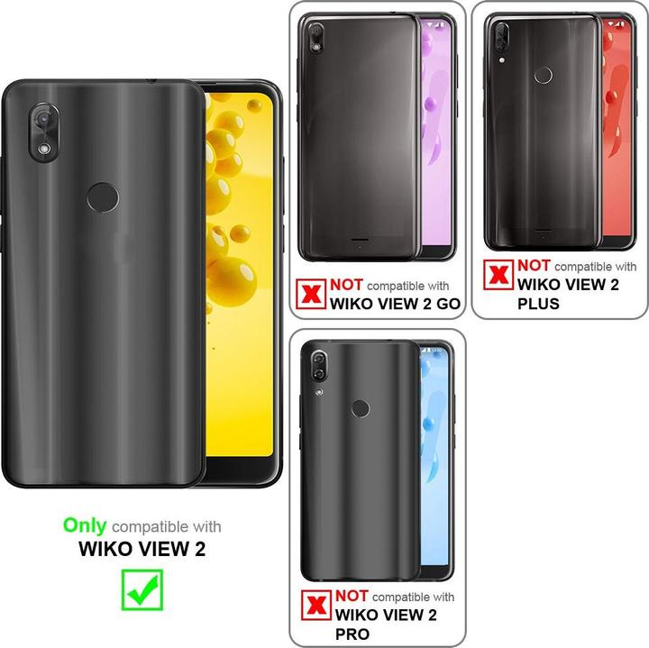 Produktbild Cadorabo Universale Schutzhülle Tasche mit Gürtelclip (Blu View 2, Wiko View 2)