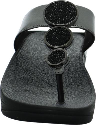 Produktbild Fitflop Halo Bead Circle Metallic Toe Post Sandals (39)