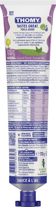 Produktbild THOMY Knobli Sauce (170 g)