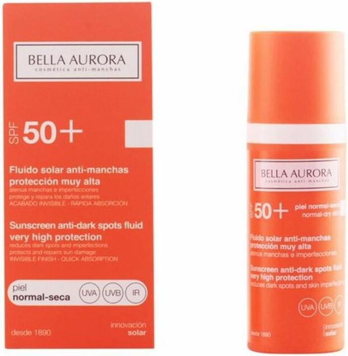 Bella Aurora SOLAR anti-manchas piel secas SPF50+ 50 ml (Crème solaire, SPF 50, 50 ml)