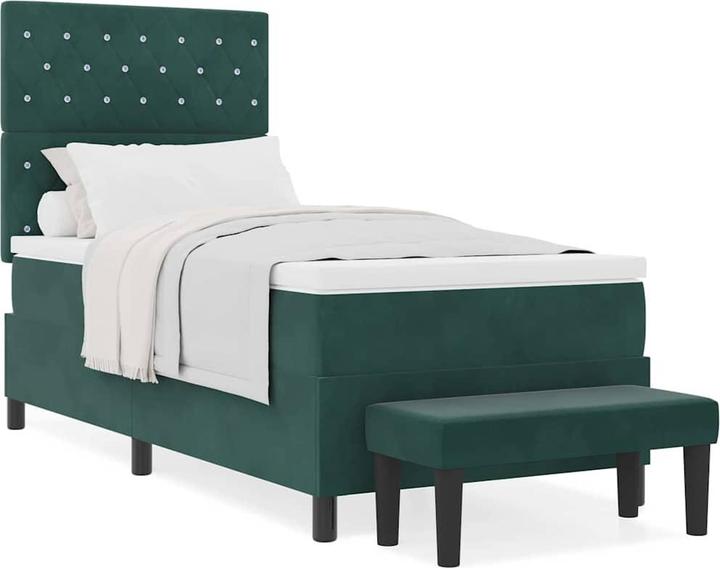 Image du produit VidaXL Lit boxspring (100 x 200 cm)