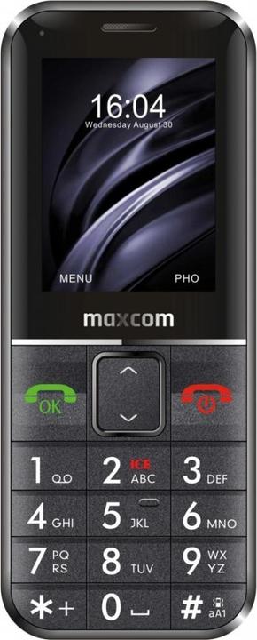 Produktbild Maxcom MM735 Comfort mobile phone + SOS bar black (2.20", 2 Mpx, 3G)
