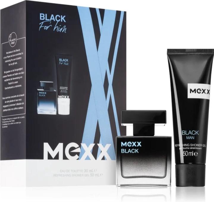 Immagine prodotto Mexx Set regalo nero per lui - Eau De Toilette 30 Ml e Gel doccia 50 Ml (Set di profumi)