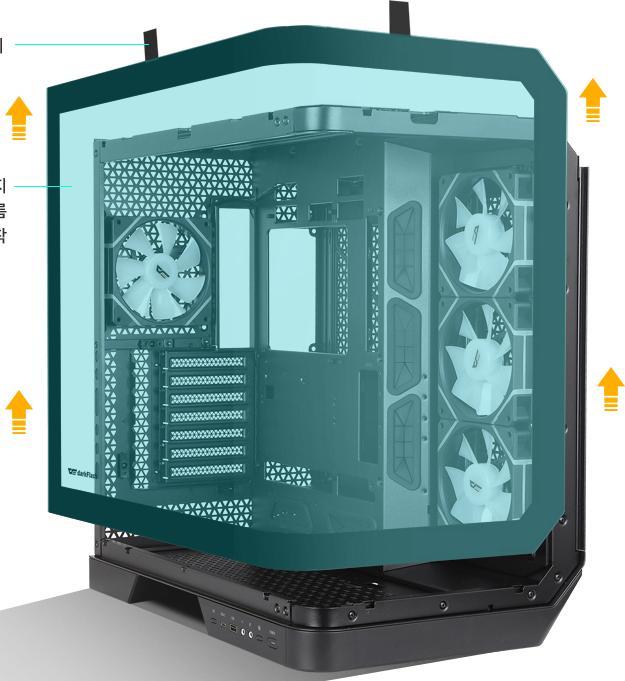 Produktbild Darkflash Tech Torre Darkflash Dy570 Negra Atx (ATX, mATX, Mini-ITX)