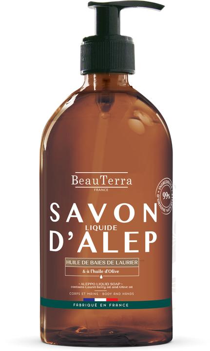 Actual product image BeauTerra Aleppo liquid soap (Liquid soap, 500 ml)