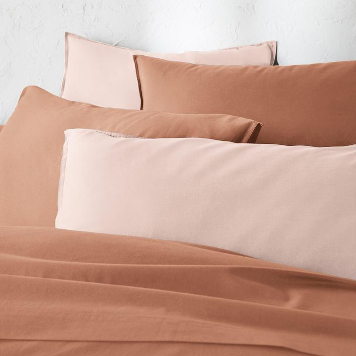 Actual product image La Redoute Interieurs Scenario Coton Lave (Pillowcase, 85 x 185 cm)