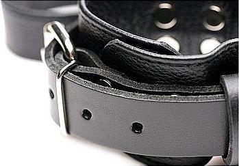 Actual product image XR Brands Leather Bed Restraint Kit