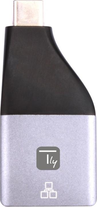 Produktbild Techly Adapter USB-C M auf RJ45 F Ethernet 1000Mbps (USB-C, RJ45 (1x))