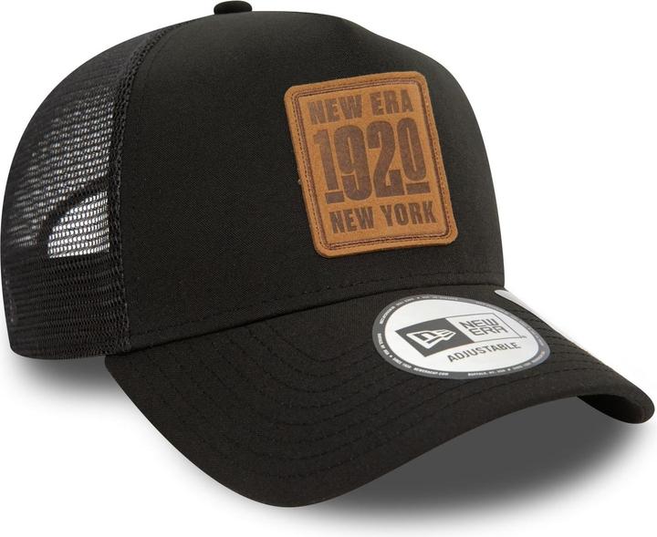 Produktbild New Era Repreve A-Frame Trucker Cap - BRAND PATCH schwarz (One Size)