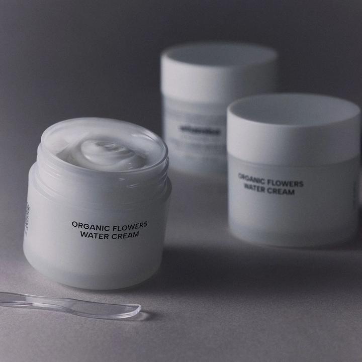 Produktbild Whamisa Bio Blumenwasser Creme aus fermentierten Blumen 51ml (51 ml, Gesichtsgel)