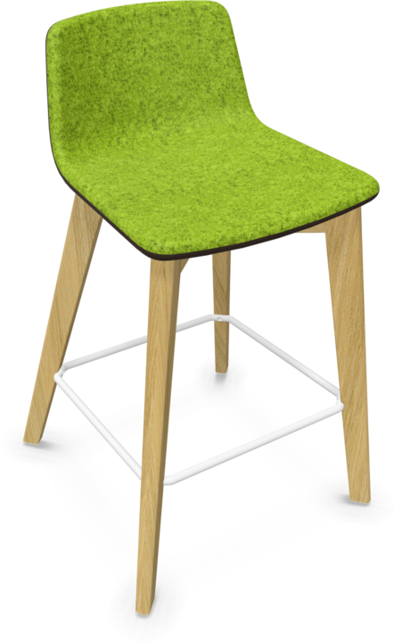 Light green melange, Brown Melange, Ash natural light grey stained