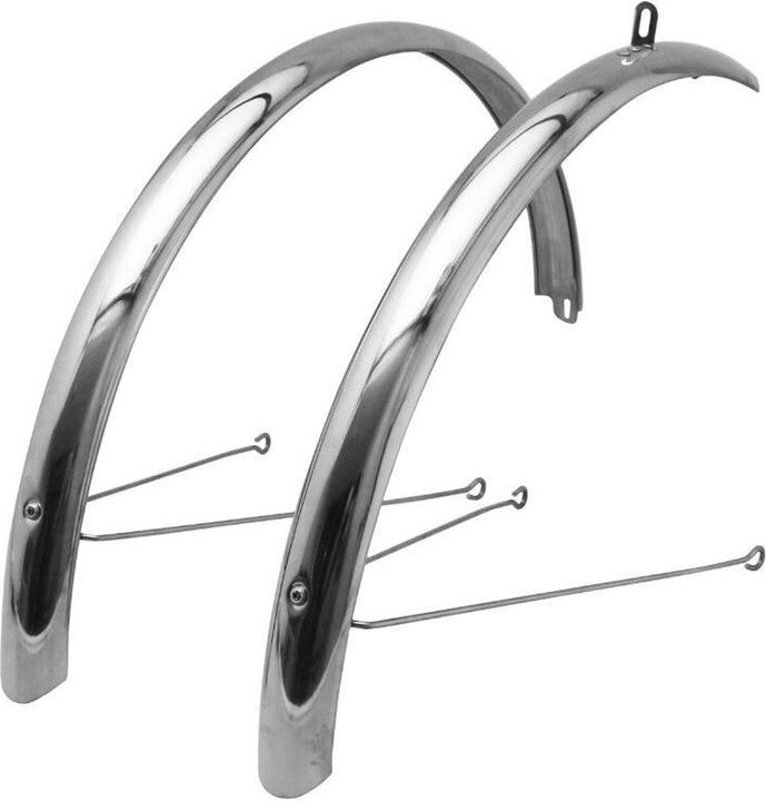 Stronglight paar schutzbleche city-vtc edelstahlgestänge geliefert mit gestängesatz (Schutzblech Set)