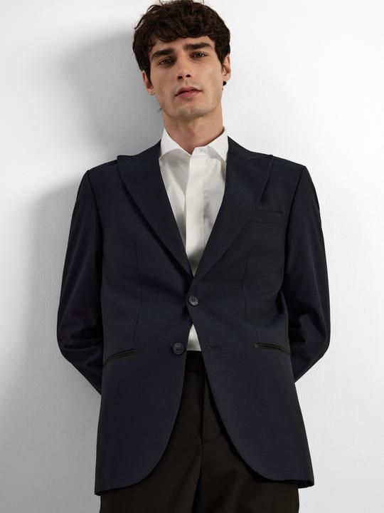 Actual product image Selected Jacquard blazer