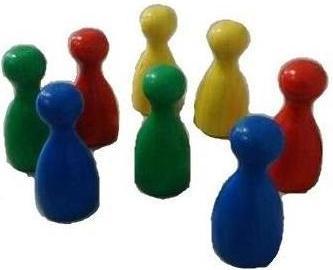 Amigo Cônes Halma en bois 40mm (Accessoires de jeu)