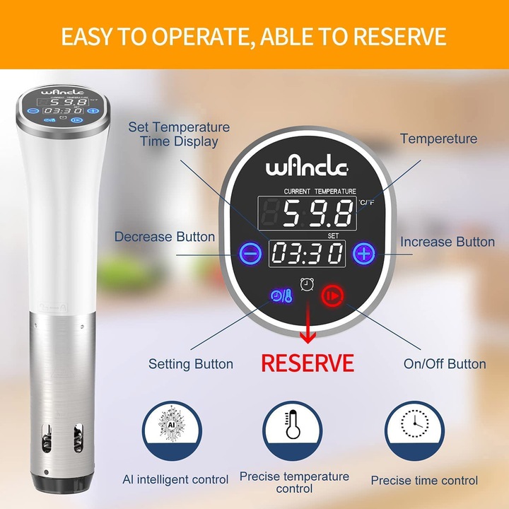 Produktbild Wancle Garer Stick 1100W, Weiss