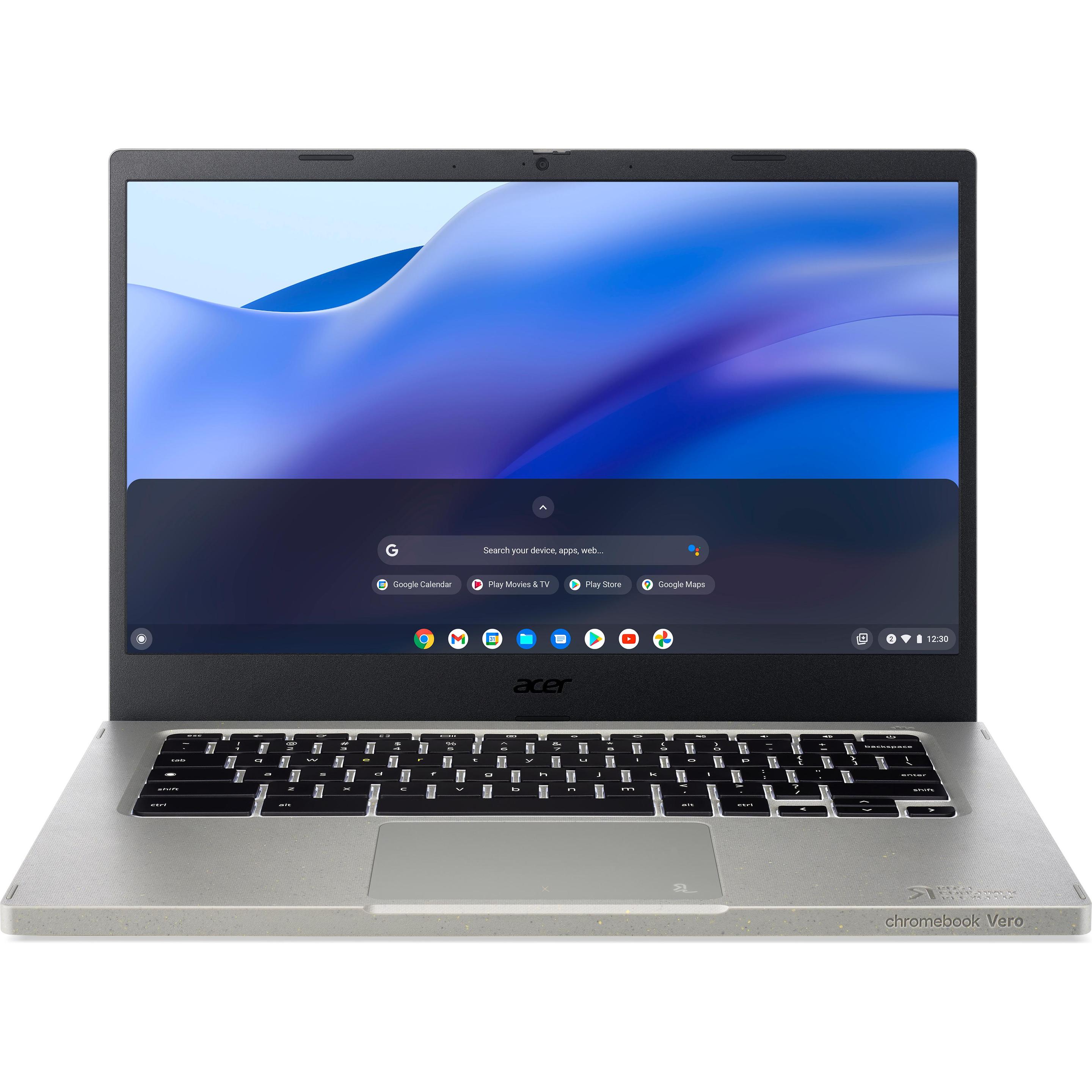 Acer Chromebook Vero 514 (14", Intel Core i3-1215U, 8 GB, 128 GB, DE), Notebook, Grau