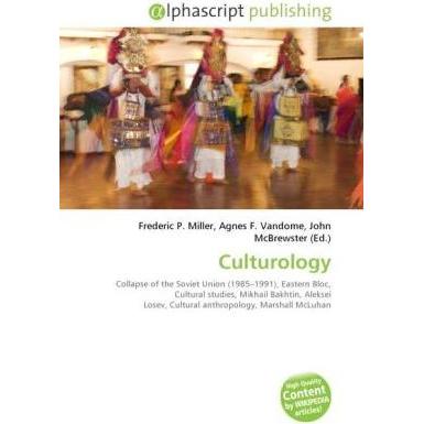 Culturology, Fachbücher von Agnes F. Vandome, Frederic P. Miller, John McBrewster