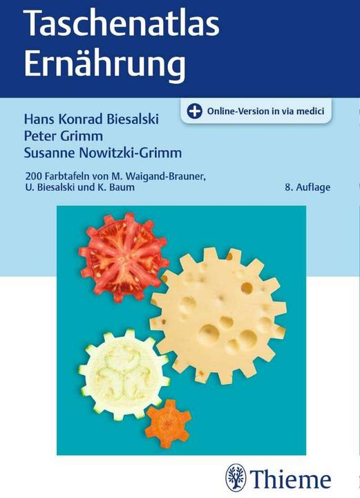 Immagine prodotto Taschenatlas Ernährung (Tedesco, Hans Konrad Biesalski, Pietro Grimm, Susanne Nowitzki-Grimm, 2020)