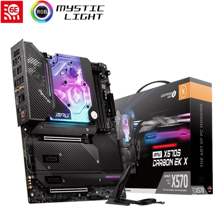 Actual product image MSI MPG X570S Carbon EK X (AM4, AMD X570, ATX)