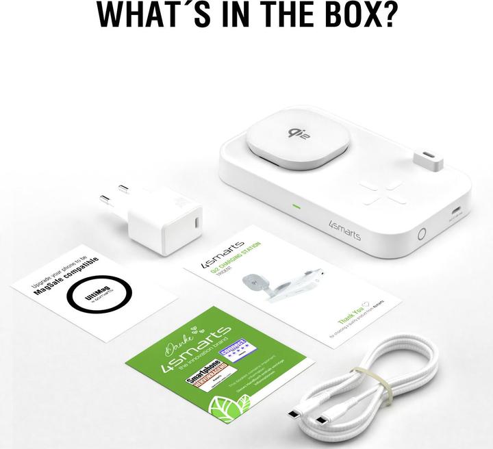 Immagine prodotto 4smarts Stazione di ricarica Qi2 Trident (25 W)