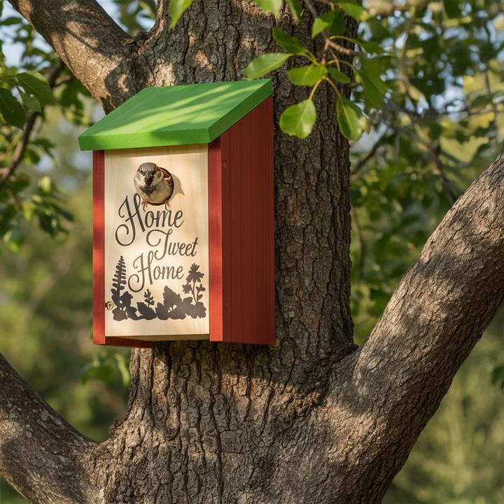 Actual product image Relaxdays Nesting box