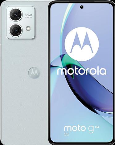 Produktbild Motorola moto g84 (256 GB, Marshmallow Blue, 6.55", Hybrid Dual SIM, 50 Mpx, 5G)