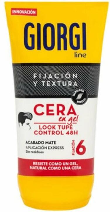 Actual product image Giorgi Line FIJACIÓN Y TEXTURA cera gel look tupe 145 ml (Hair gel, 145 ml)