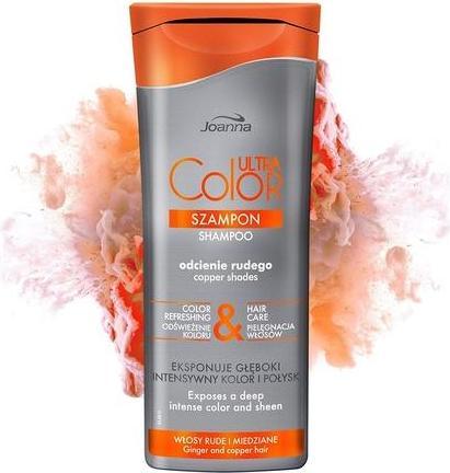 Image du produit Joanna Shampooing Ultra Color pour cheveux rouges et cuivre 200Ml (200 ml, Shampoing liquide)