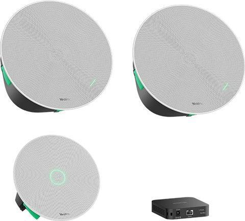 Produktbild Yealink CMKit-121 | Skysound ceiling microphone/speaker kit | Hvit