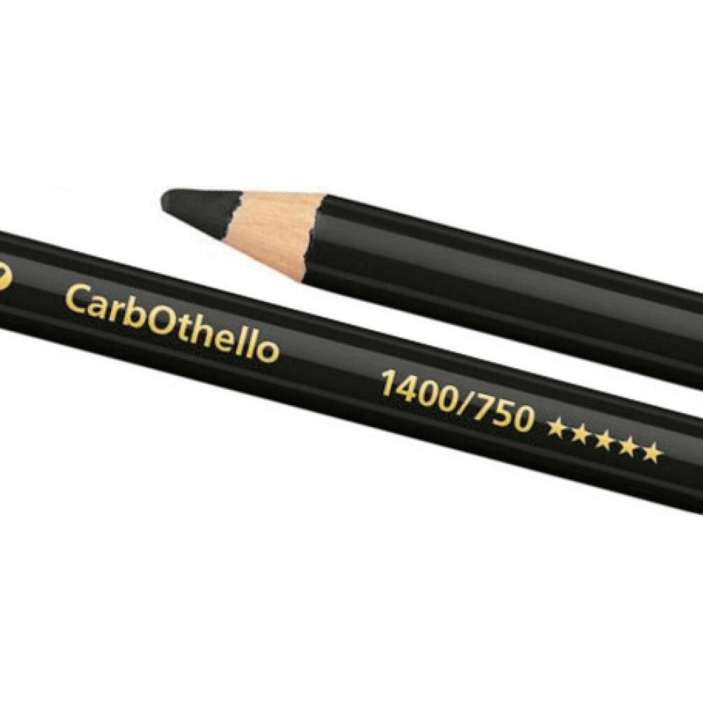STABILO, Malstifte, CarbOthello Pastellkreidestift (Schwarz, 1 x)