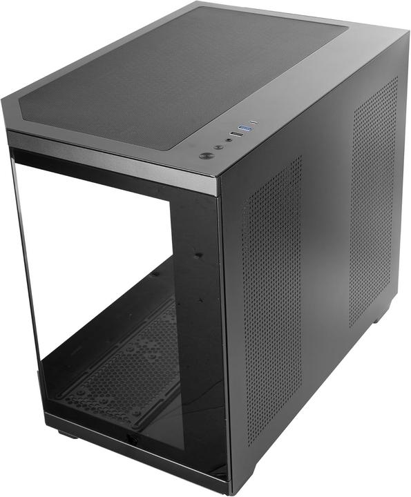 Actual product image Mars Gaming Boitier Mini Tour Micro Atx Mc-3tcorem Avec Panneaux Vitrés (Noir) (mATX, Mini-ITX)