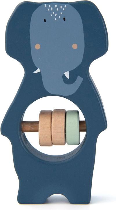 Trixie Baby Houten rammelaar - Mevrouw Olifant