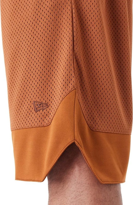 Produktbild New Era Overized Mesh Basketball Shorts earth brown - XL (XL)