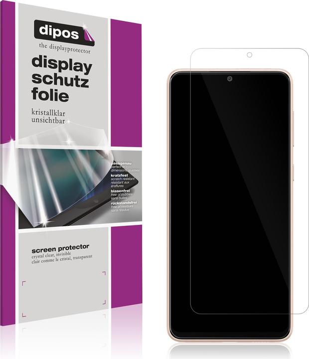 Dipos Displayschutzfolie Crystalclear (2 Stück, Samsung Galaxy A33)